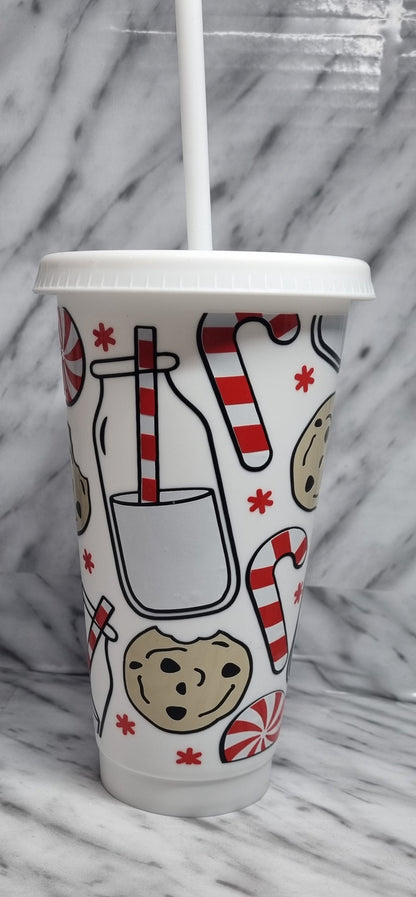 16oz cold cup Christmas movie bundle