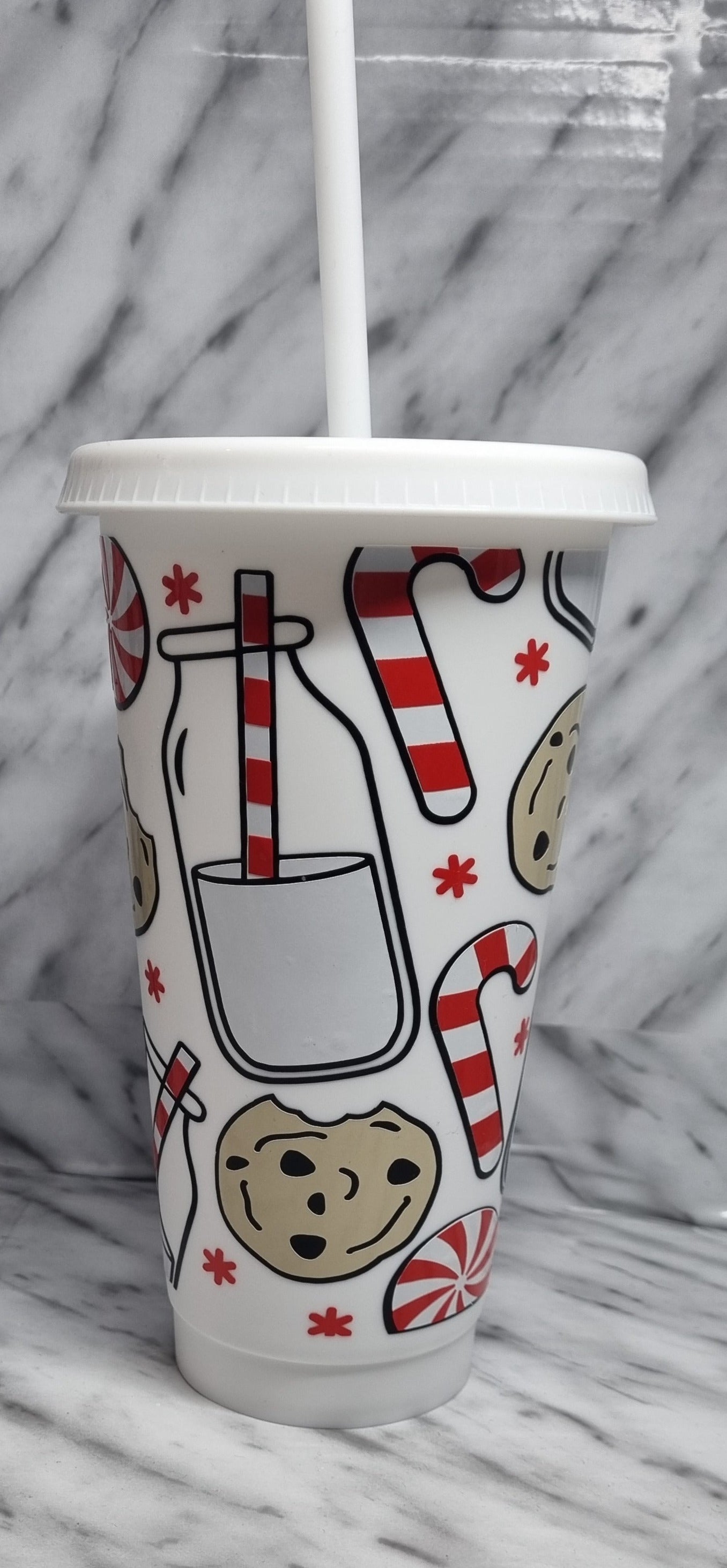 24oz cold cup Christmas movie bundle