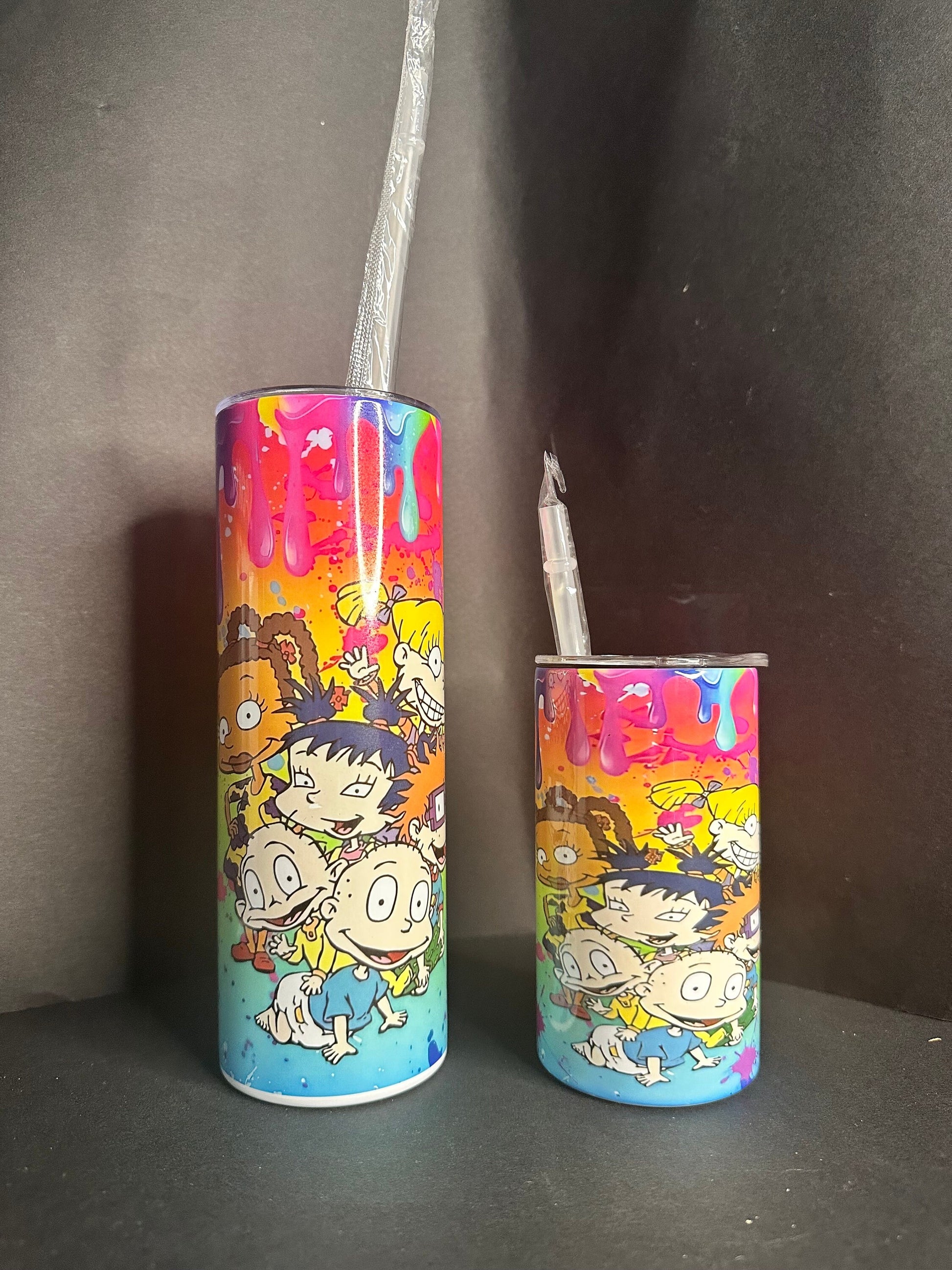 Just a 90s mama raising her rugrat's & mini thermal skinny tumbler